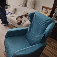 Poltrona reclinabile con telecomando