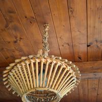 Lampadario Bambù