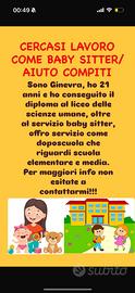 Baby sitter-aiuto compiti