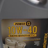 Olio 10w40 GRUNTEK - POWER G