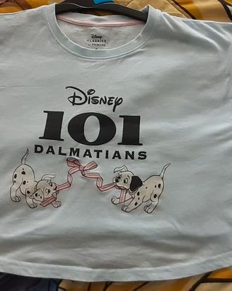 Maglietta con stampa dei 101 Dalmatians