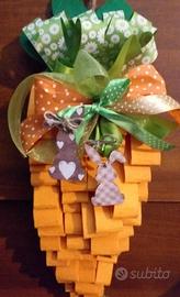 decorazione per Pasqua carota gigante