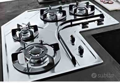 piano cottura angolare