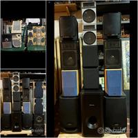 blocco 27 casse audio per mini impianti pc altro