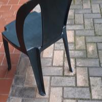 sedie di plastica 