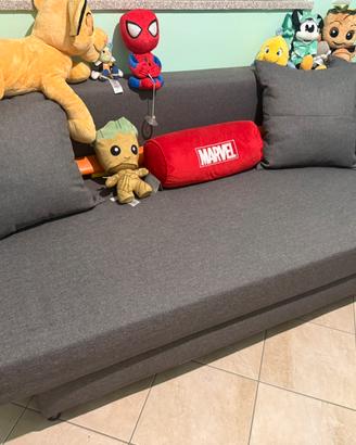 Divano letto contenitore 3 posti