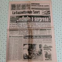 Rarissima gazzetta dello sport - 11/07/82