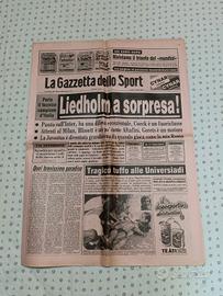 Rarissima gazzetta dello sport - 11/07/82