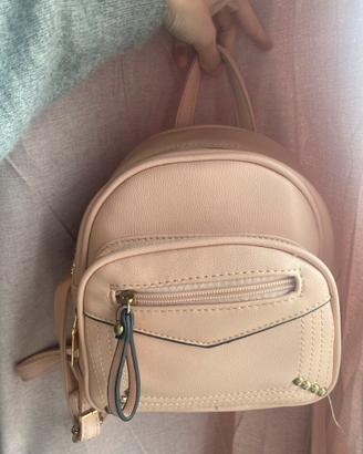 zainetto rosa multitasca