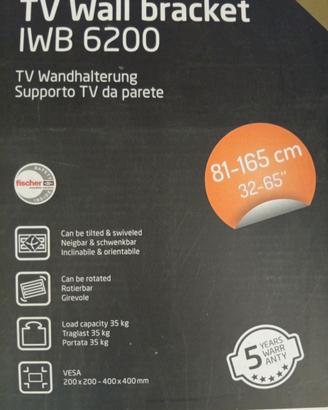 supporto  braccio tv/ TV Wall bracket IWB 6200