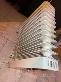 Stufa elettrica a olio Baker de longhi