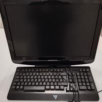 monitor con tastiera