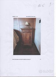 Comodino noce