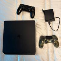 PS4 slim 500gb+2 controller+9 giochi