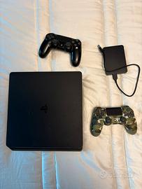 PS4 slim 500gb+2 controller+9 giochi