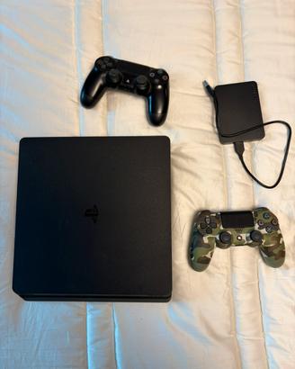 PS4 slim 500gb+2 controller+9 giochi