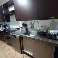 Cucina in acciaio e okite