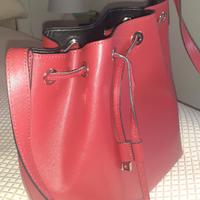 Borsa Secchiello rossa Coccinelle 