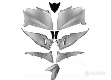 KIT CARENE 10 PZ TMAX 530 2012>2014 GRIGIO