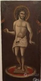 S C A M B I O quadri antichi Cristo 1700  1800 ww1