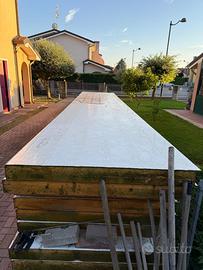 Pannelli coibentati per tettoia