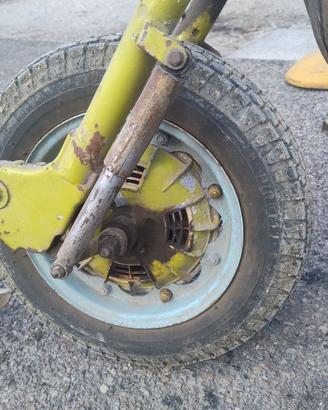 Forcella con freno a disco per Lambretta