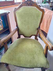 Sedia con braccioli
