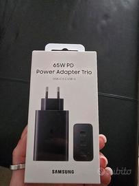 Caricabatteria Originale Samsung 65W Trio Nuovo 