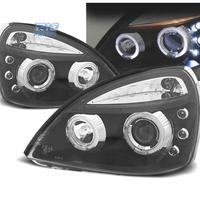 FARI PER RENAULT CLIO 01-05 ANGEL EYES FONDO CCFL 