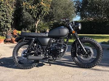 Moto Mutt Fat Sabbath 125 Nero opaco NUOVA