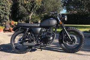 Moto Mutt Fat Sabbath 125 Nero opaco NUOVA