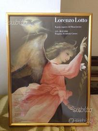 Poster Lorenzo Lotto incorniciato