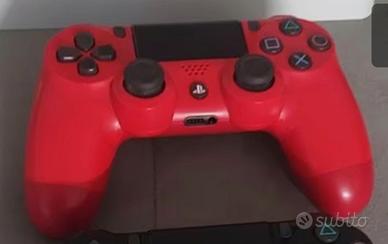 Controller joystick originale PS4 Rosso