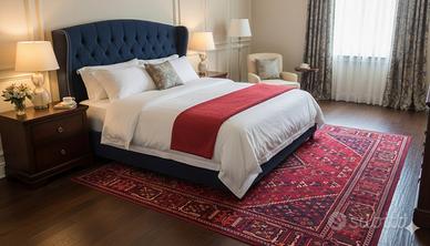 Tappeto originale in lana annodato a mano