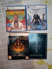 Elden ring assassin's creed valhalla far cry6 Ps5