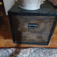 Baule legno antico vintage