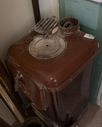 stufa con canna fumaria—150€