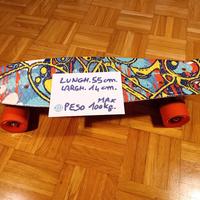 Skateboard Oxelo Graffiti 55cm Max 100kg.