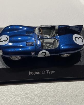 Jaguar D Type Le Mans 1957 1/43 Atlas