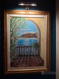 quadro acrilico su tela 