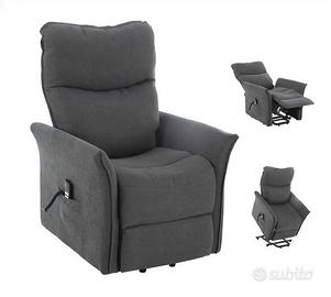 POLTRONA RELAX 2 MOTORI TAUPE 