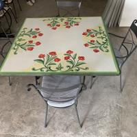 Tavolo pietra lavica 120x120 nuovo