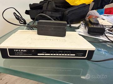 tp-link tl-sg1008d switch desktop 8 porte gigabit