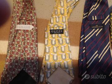  Cravatte pura seta firmate