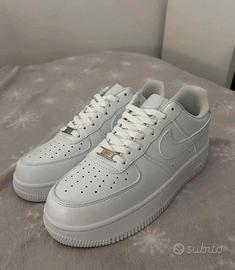 Nike Air Force 1 38 Sneakers Bianche Nuove