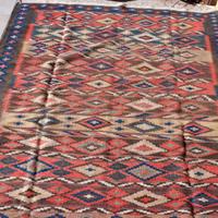 Antico tappeto kilim inizi '900