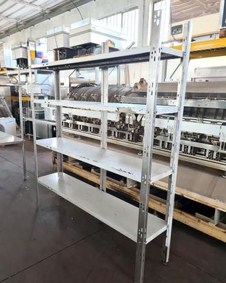 scaffale per camera frigo a 4 mensole usata