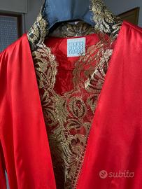 Camicia in seta con pizzo