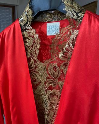 Camicia in seta con pizzo