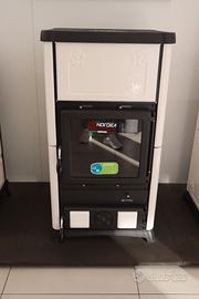 Stufa a Legna La Nordica Fedora Bianca o Bordeaux